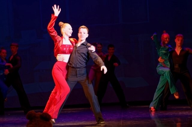    Роман профессионально занимался бальными танцами Фото: Из личного архива Екатерины Ефимчик