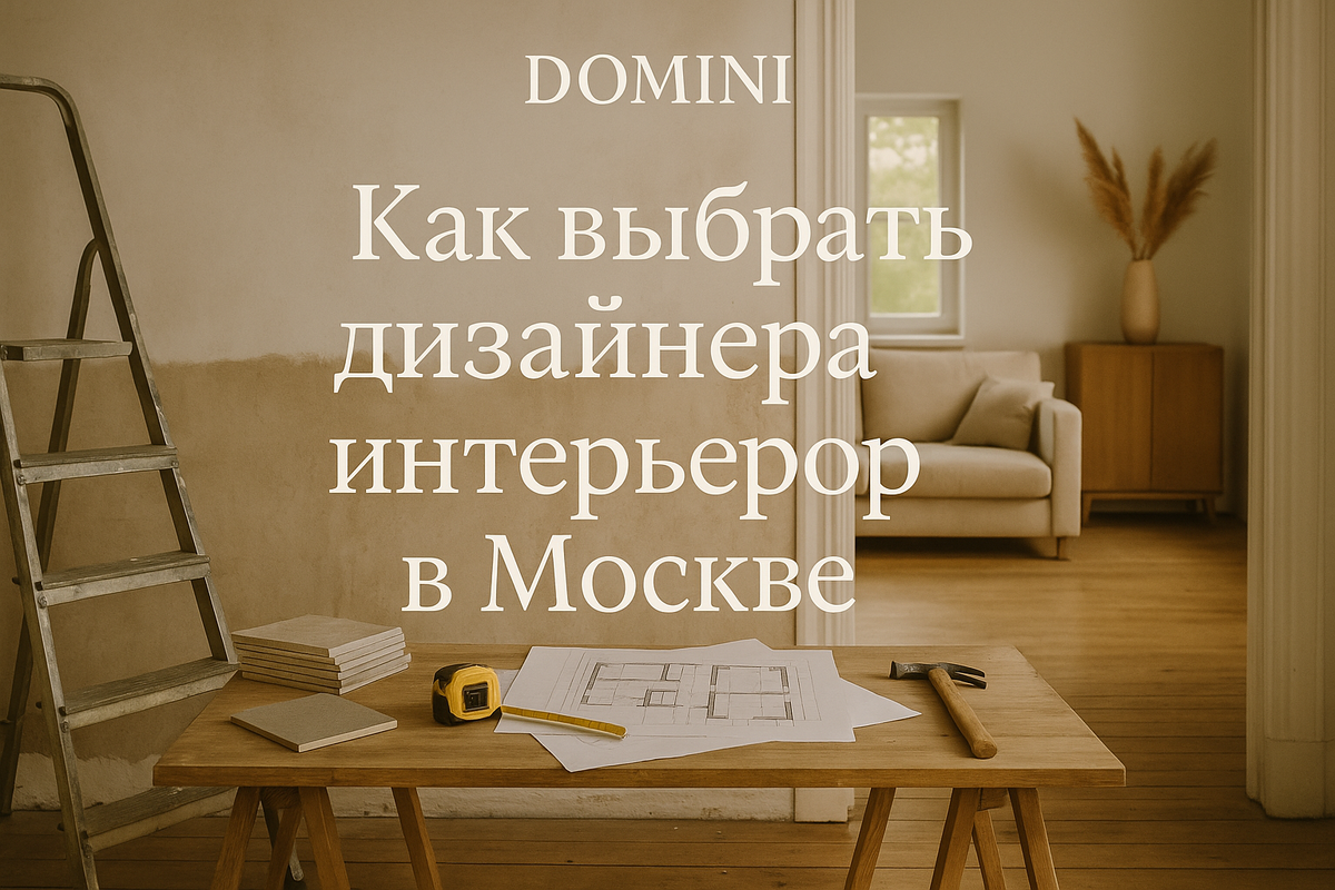    Как выбрать дизайнера интерьера в Москве: 10 полезных советов