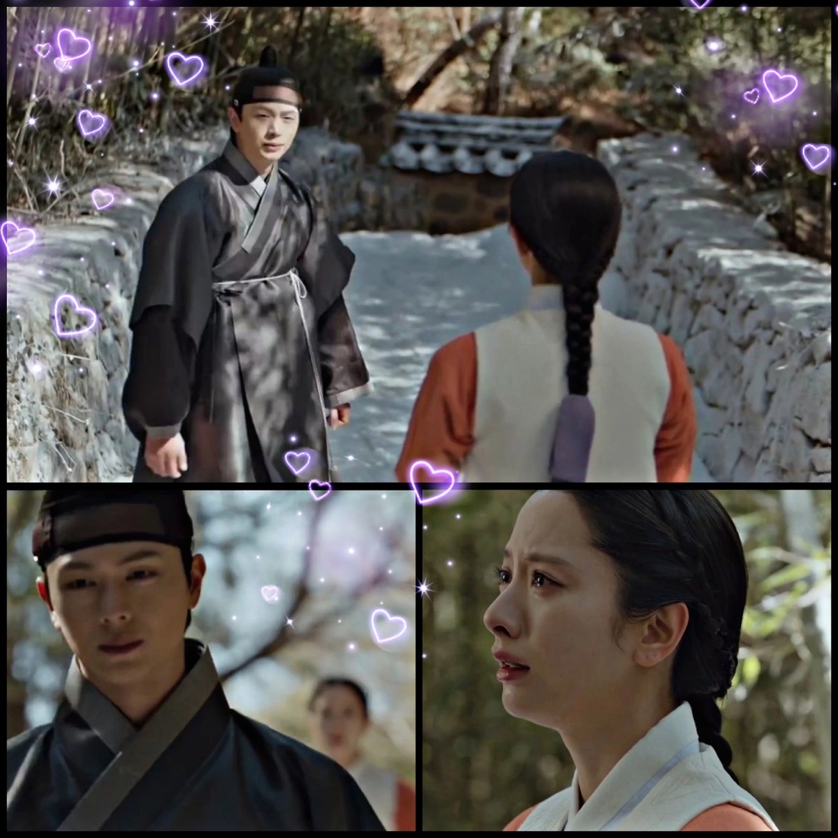 Кадры из дорамы "Возвращение во дворец"