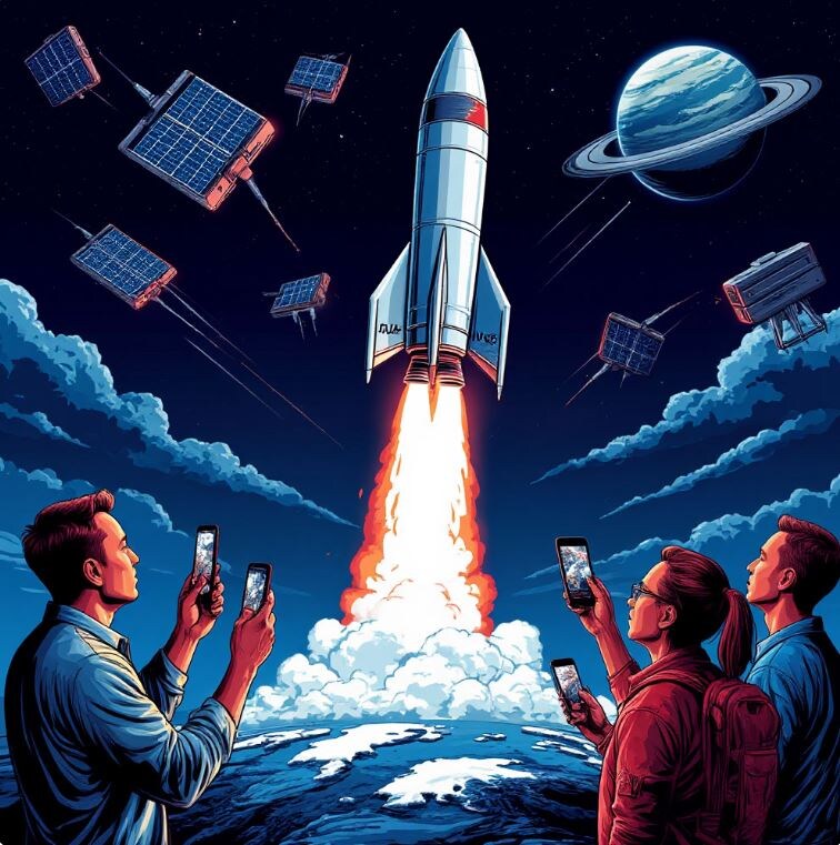 Космос продан. Интернет доставлен