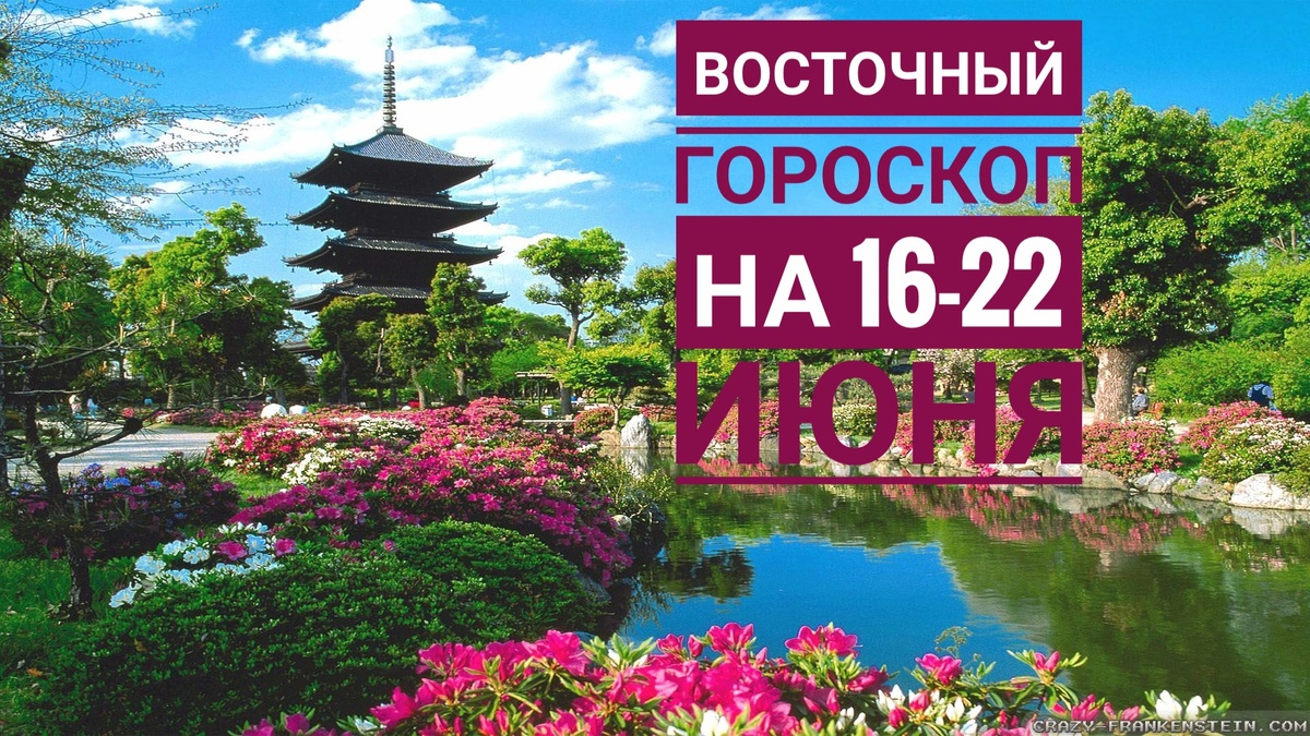 Восточный гороскоп на неделю с 16 по 22 июня для всех знаков