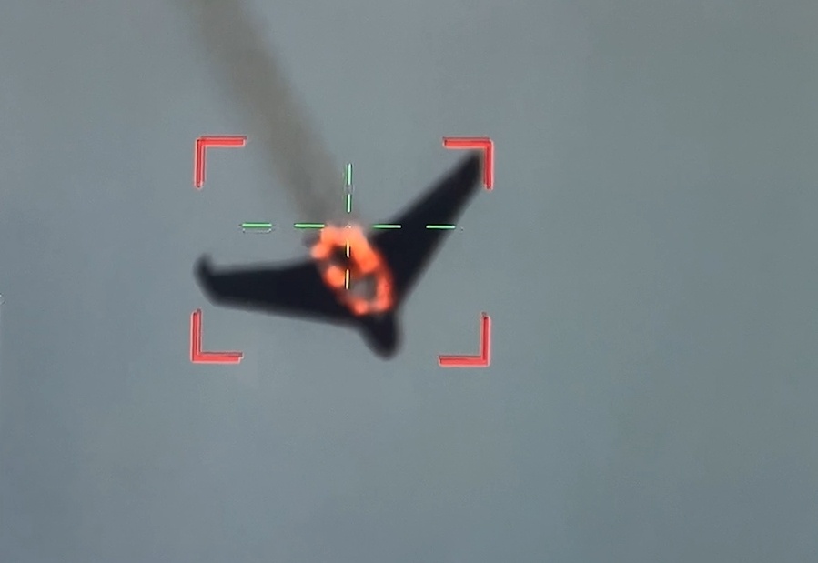   Первые кадры новейшей лазерной системы ПВО