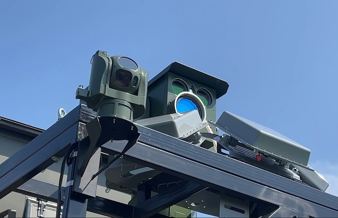   Первые кадры новейшей лазерной системы ПВО