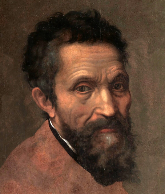 Даниэле да Вольтерра. Портрет Микеланджело. Ок. 1545. Изображение взято с https://ru.wikipedia.org