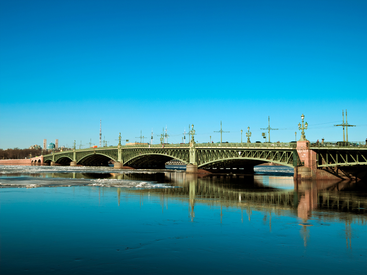 Троицкий мост, Санкт-Петербург