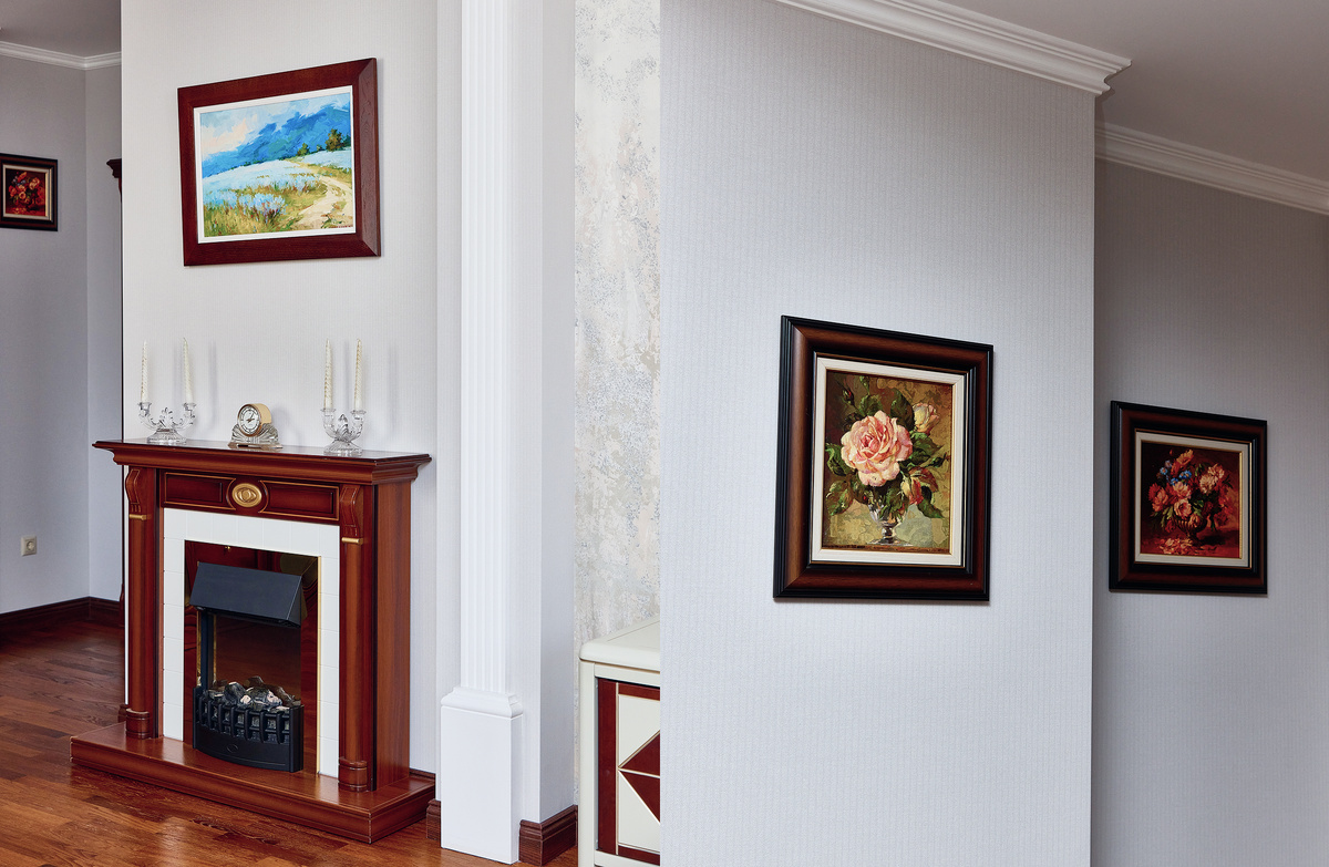 Обои LOYMINA Group в интерьере по проекту Марии Шутовой