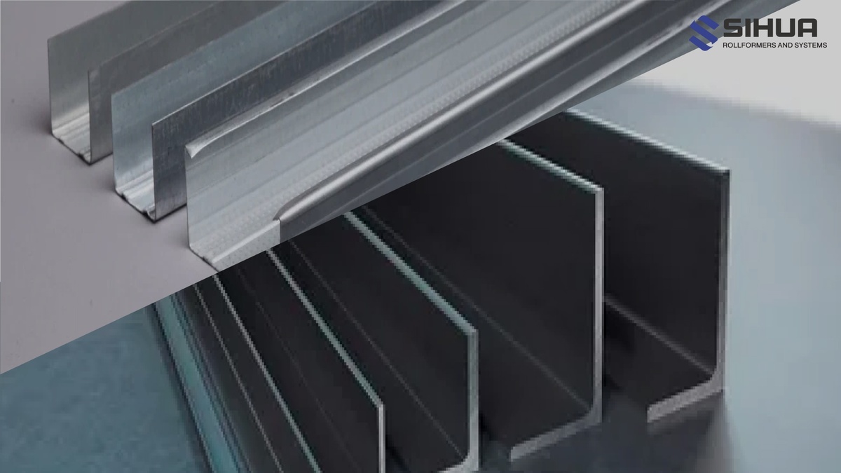 Изображение сверху – холоднокатанные профили, снизу – горячекатаные профили