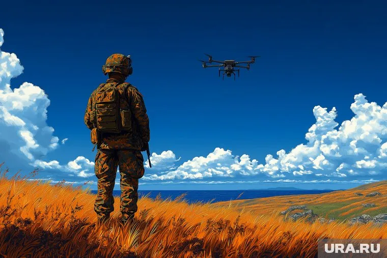 Бойцы ВС РФ с помощью FPV-дронов вывели из строя автомобиль, пикап и легкобронированную машину западного производства
Фото: Создано в Midjourney © URA.RU