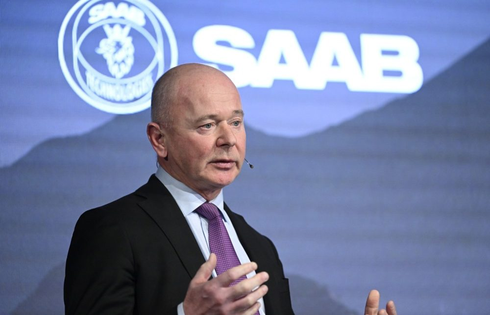 Saab сообщает об увеличении прибыли на 8 процентов в четвертом квартале 2023 года [EPA-EFE/JESSICA GOW SWEDEN OUT]