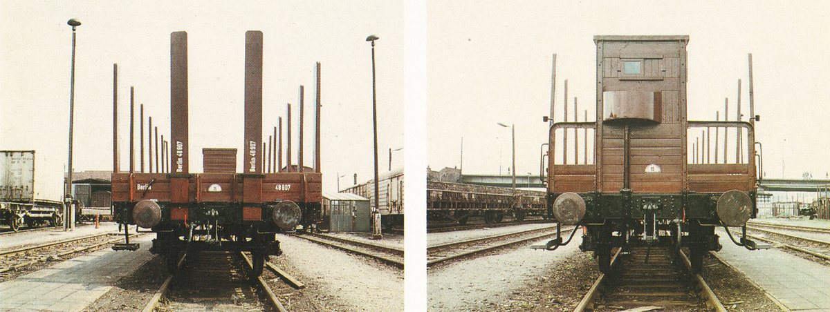 Музейный вагон (класс А 4) тип Rm. Источник журнал Modell Eisenbahner № 11 /1984г.