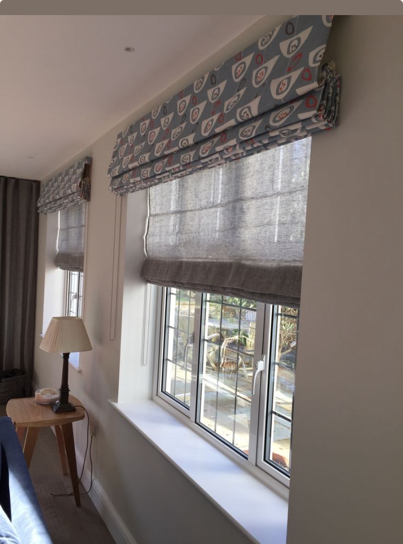 Римская штора. Изображение из Pinterest