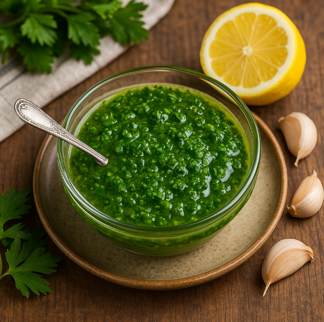 Соус из петрушки и чеснока — к рыбе рецепты от Дарики