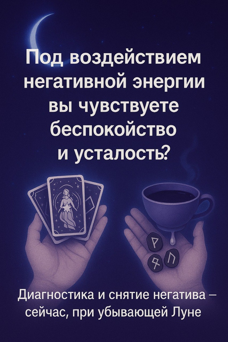 Диагностика обязательно проводиться Таро, Руны.