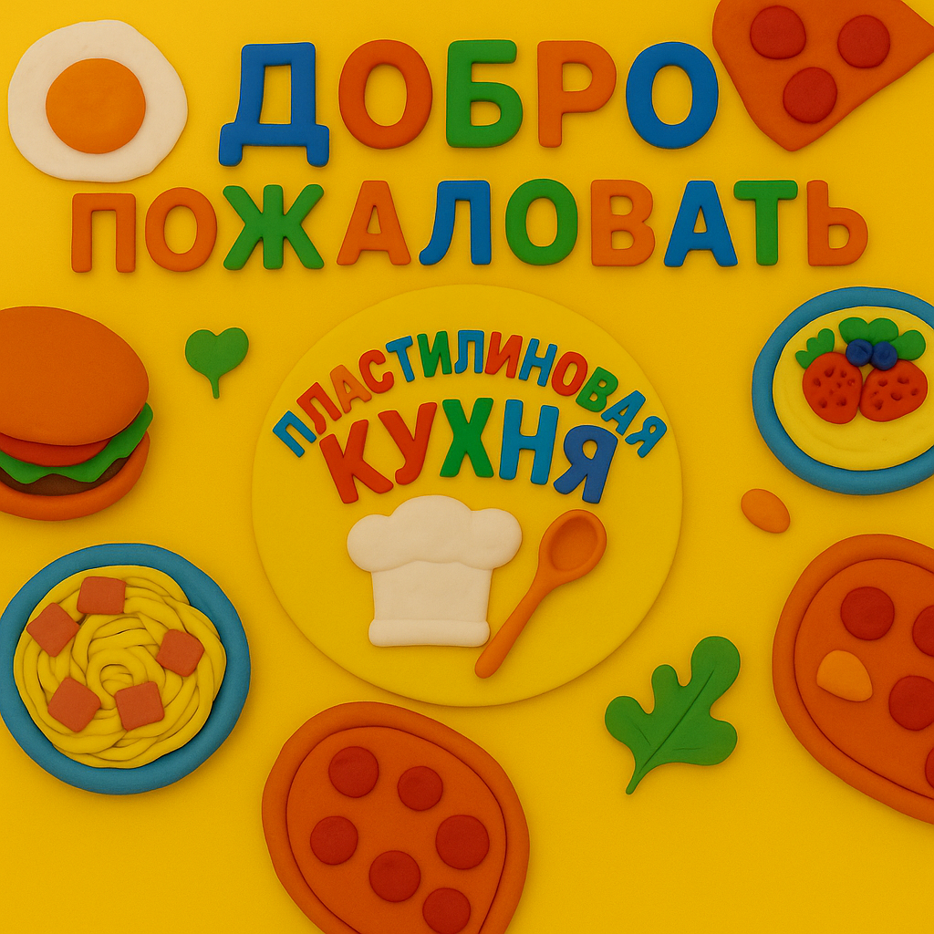 Добро пожаловать в «Пластилиновую кухню»!