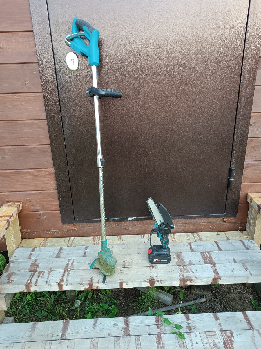 АКБ тример и пила