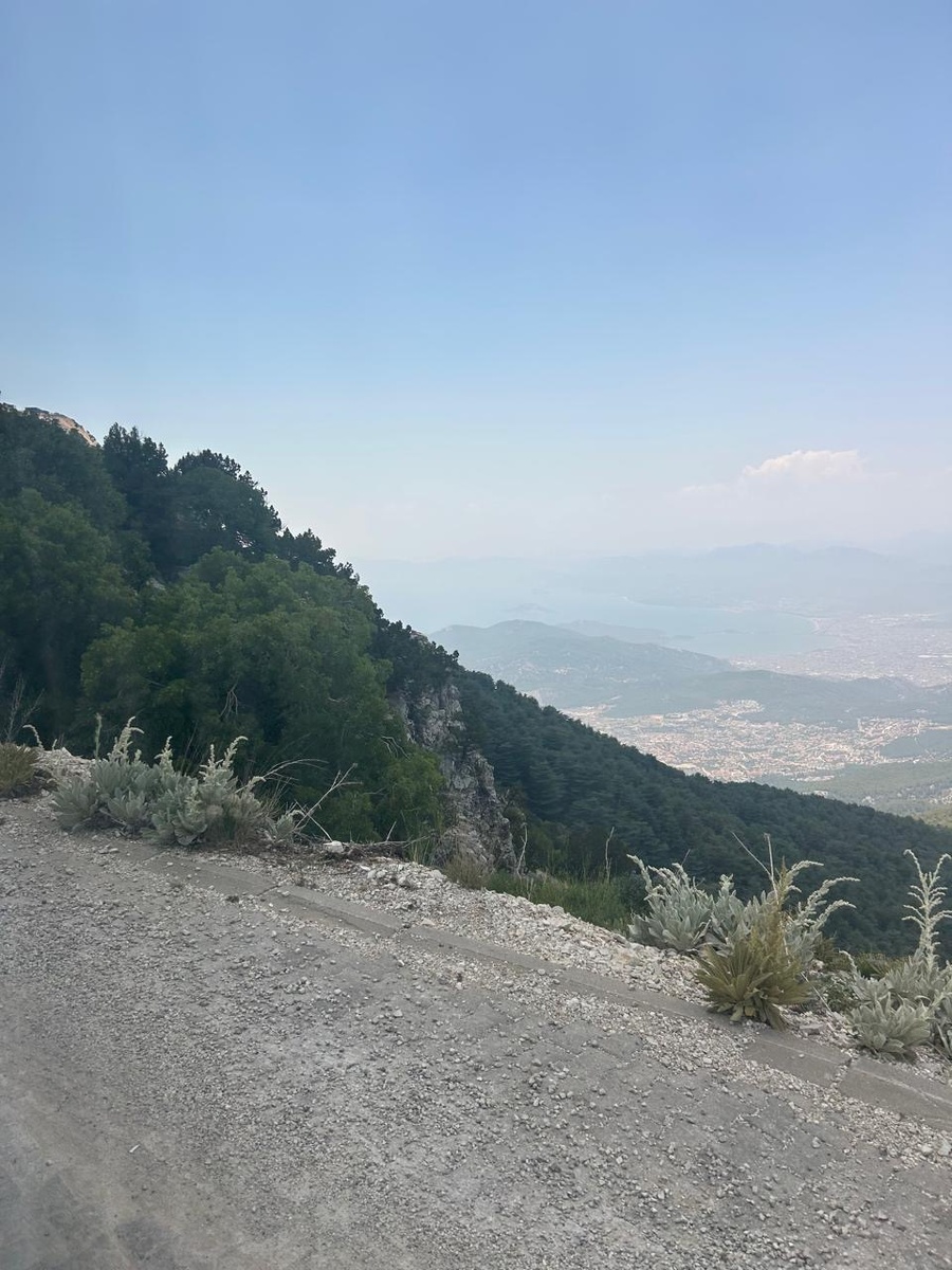 Везли на гору на микроавтобусе 