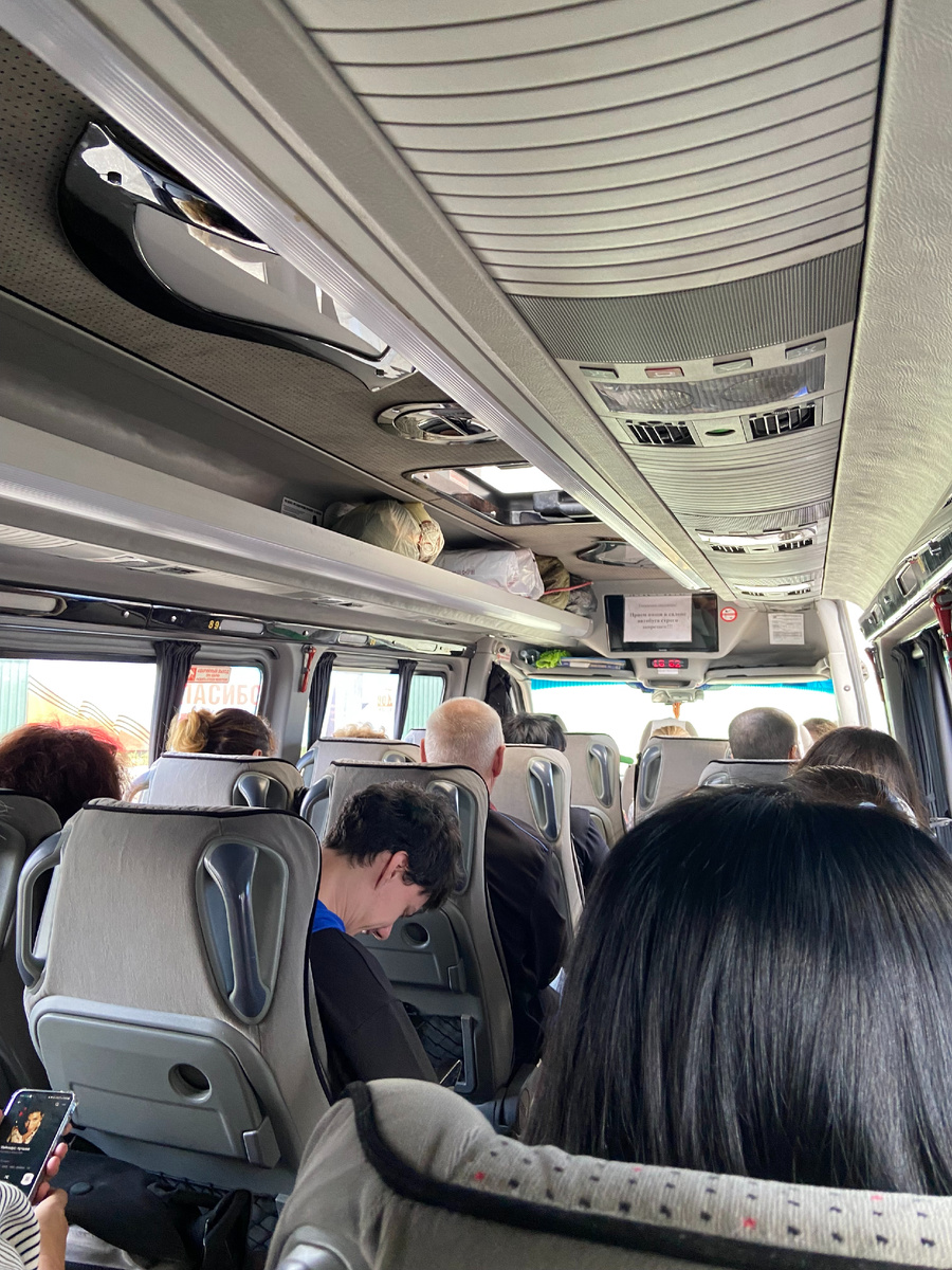 Дорога из Астрахани в Элисту