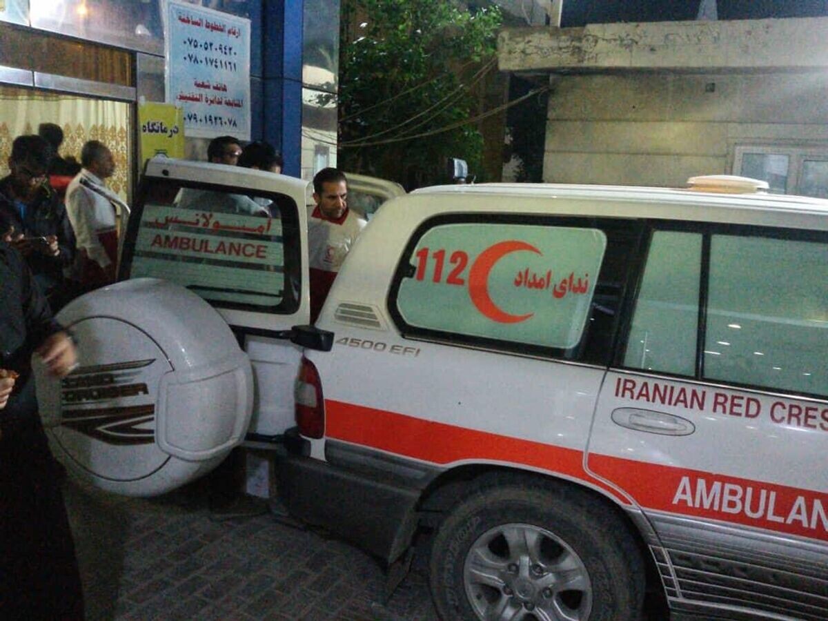    Автомобиль скорой помощи в Иране© Фото : Iranian Red Crescent Society