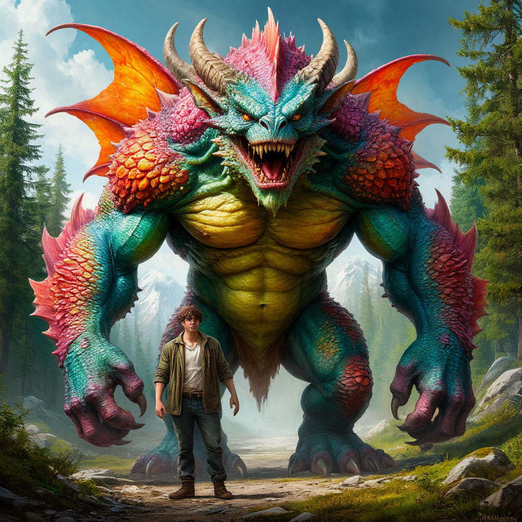 Монстр Паша и Дмитрий