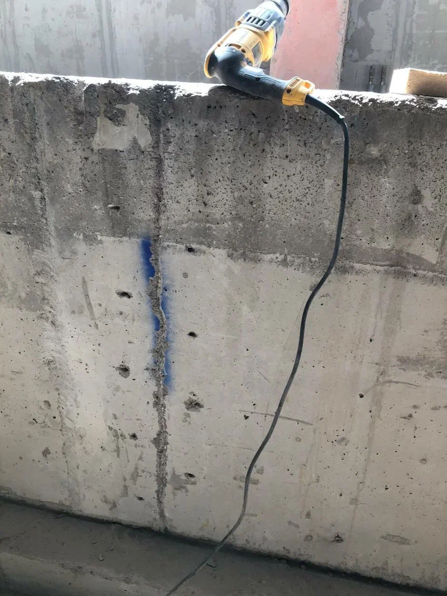 Ремонт и герметизация трещин эпоксидной смолой КСГ ПРО 42