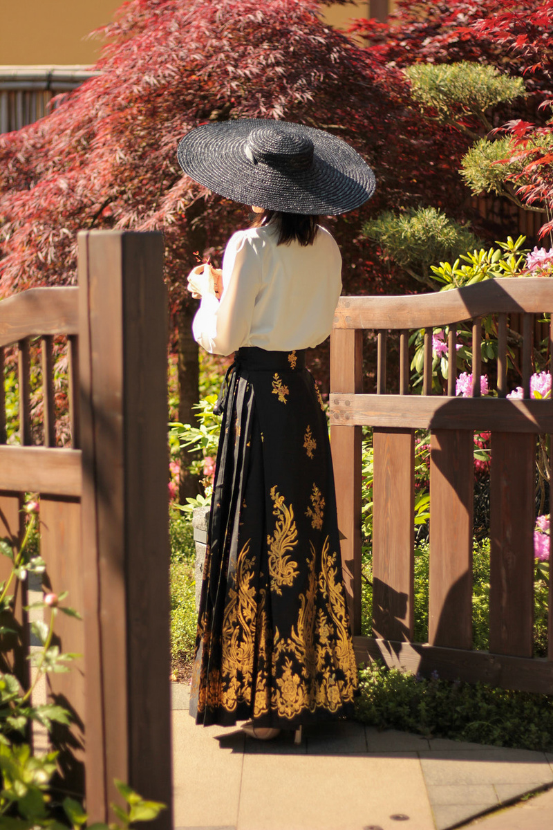 Кадр с нашей фотосессии в Японском саду Краснодара