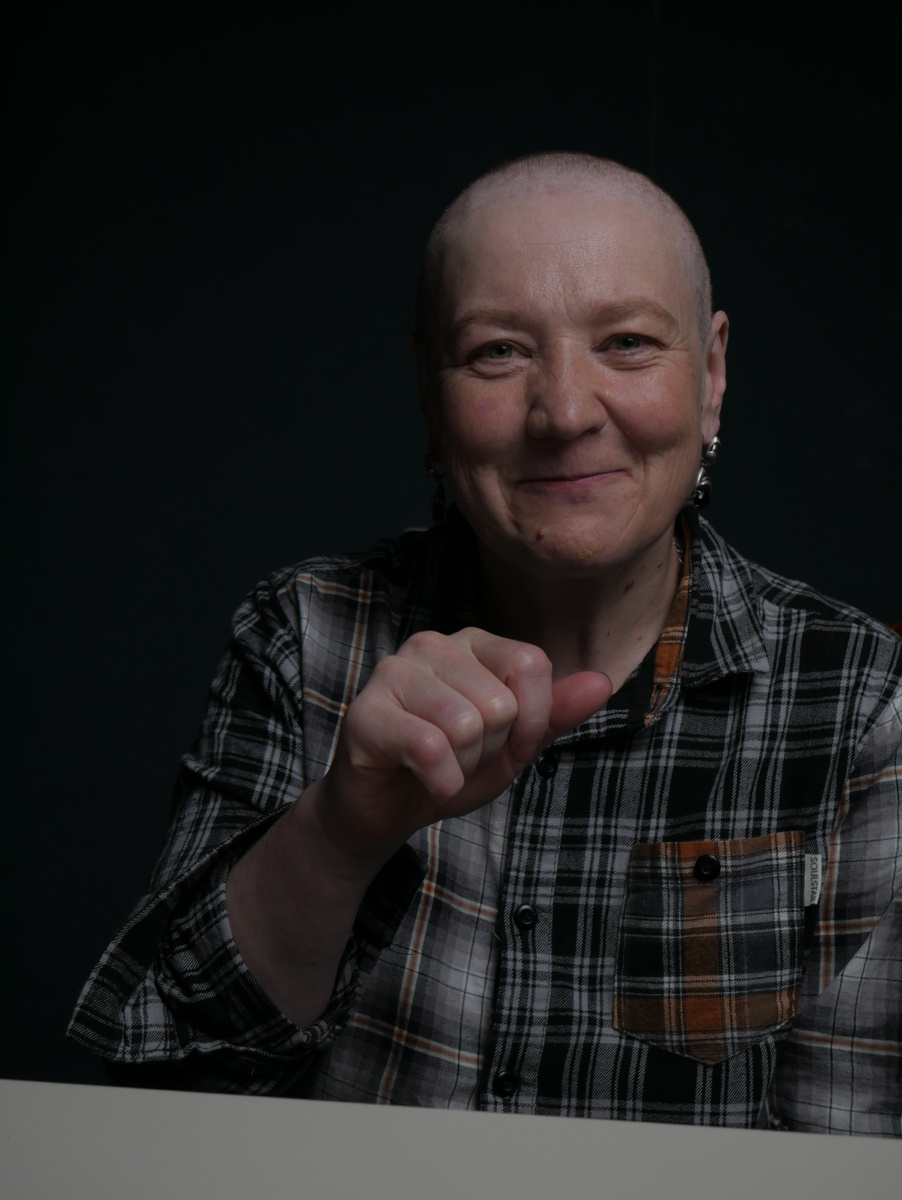 Моя мама в процессе лечения