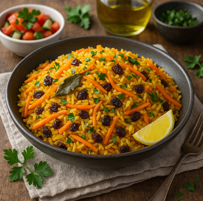 Плов с морковью и изюмом рецепты от Дарики