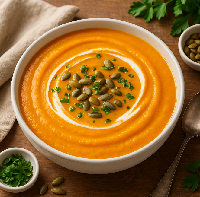 Крем-суп из тыквы рецепты от Дарики