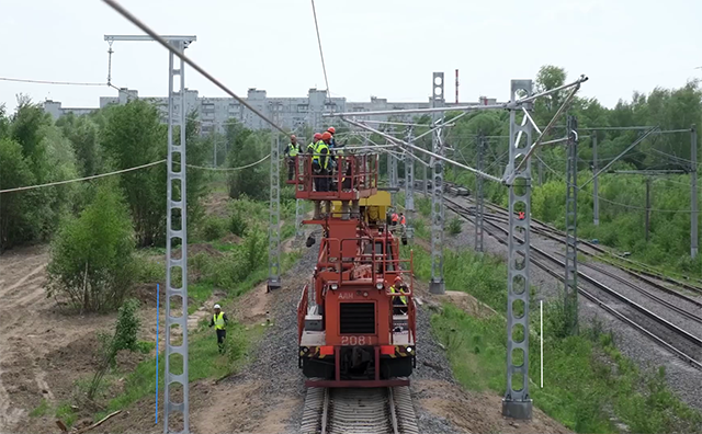 Для проходящей по Тверской области ВСМ создали уникальную контактную сеть