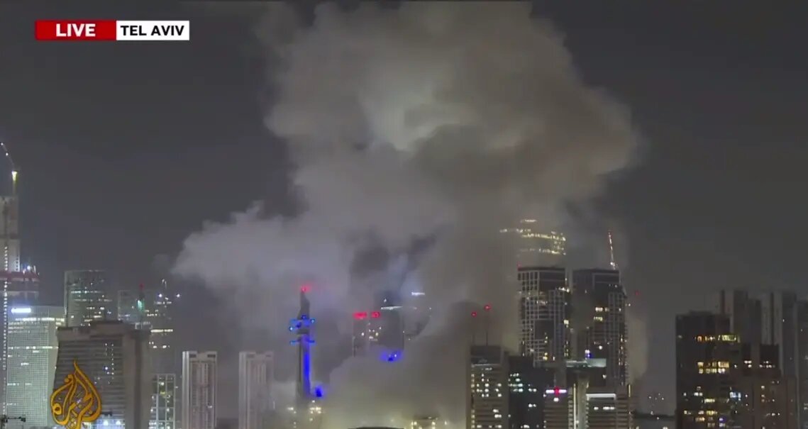    Фото: стоп-кадр трансляции СМИ Израиля