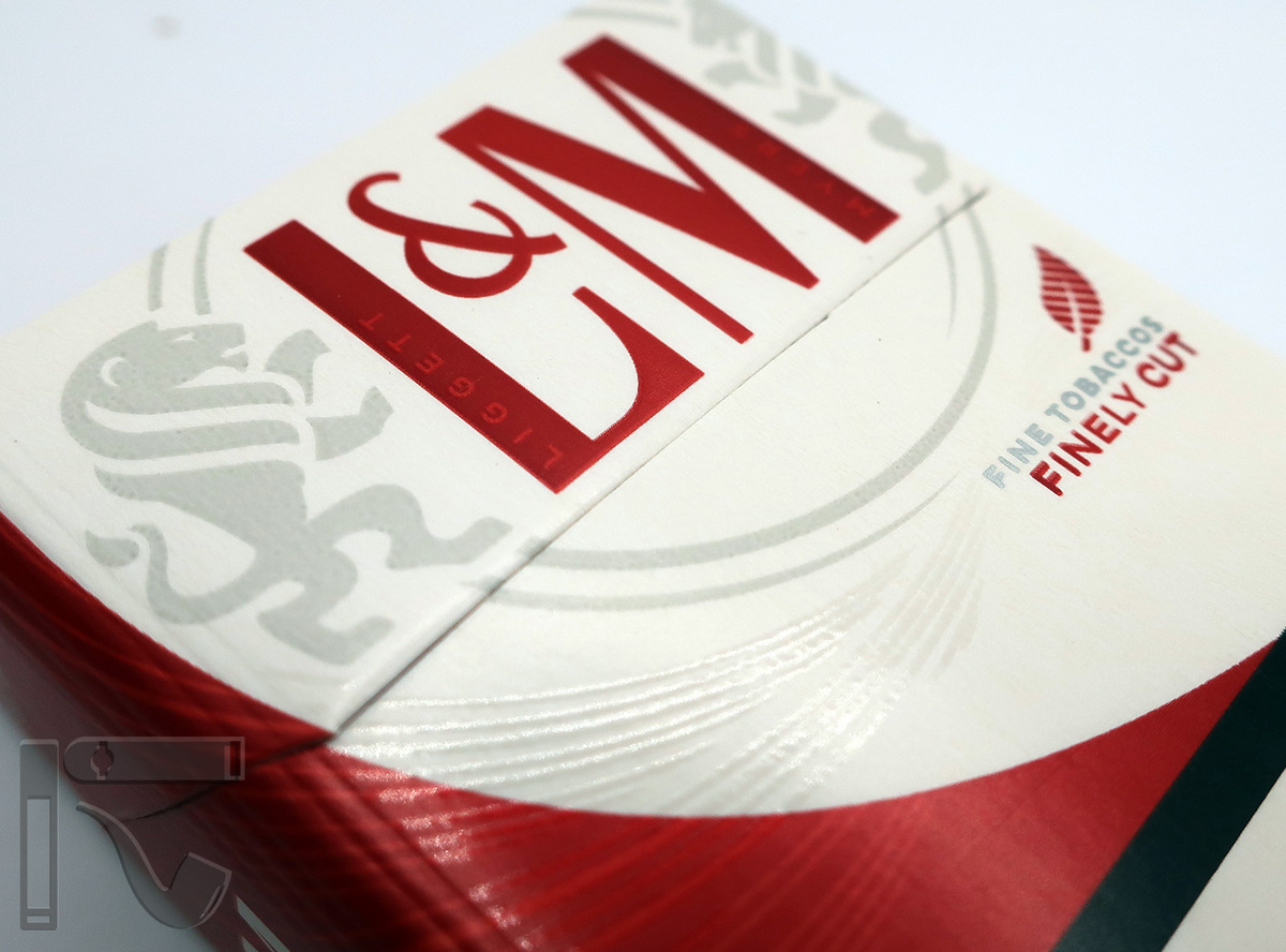 Сигареты L&M Red Label. Фото: © канал "Уголок Курильщика"