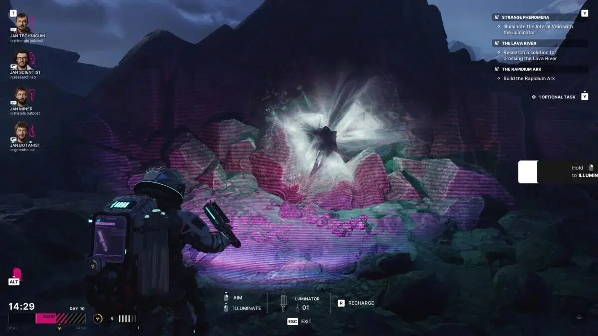    Как добыть планетарные образцы в The Alters