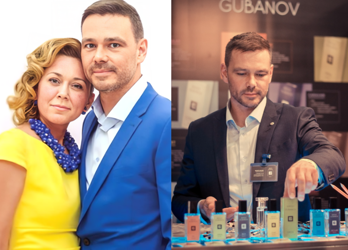 Сергей Губанов с женой