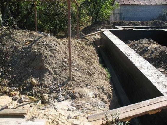 Так выглядит обратная засыпка