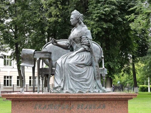 Екатерина II, памятник, мемориал, Московская область, Подольск