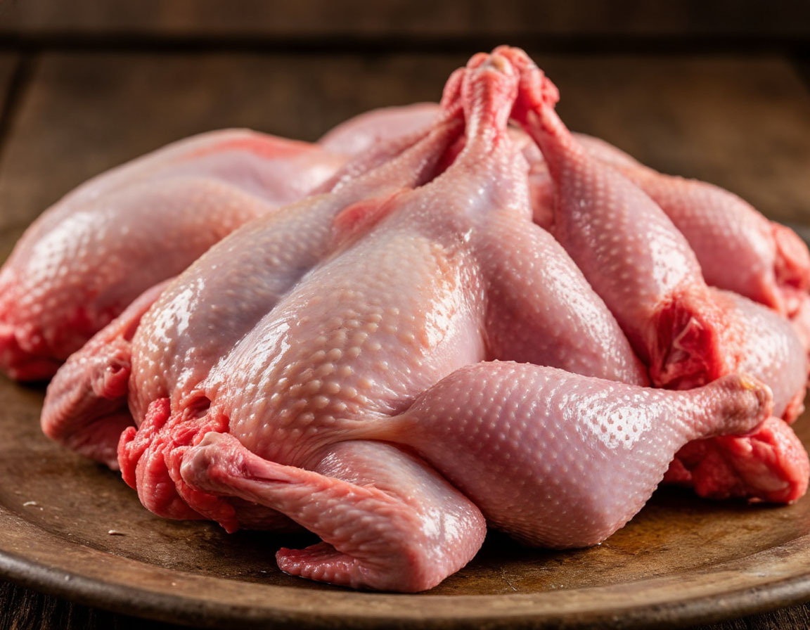 разделанные,готовые тушки