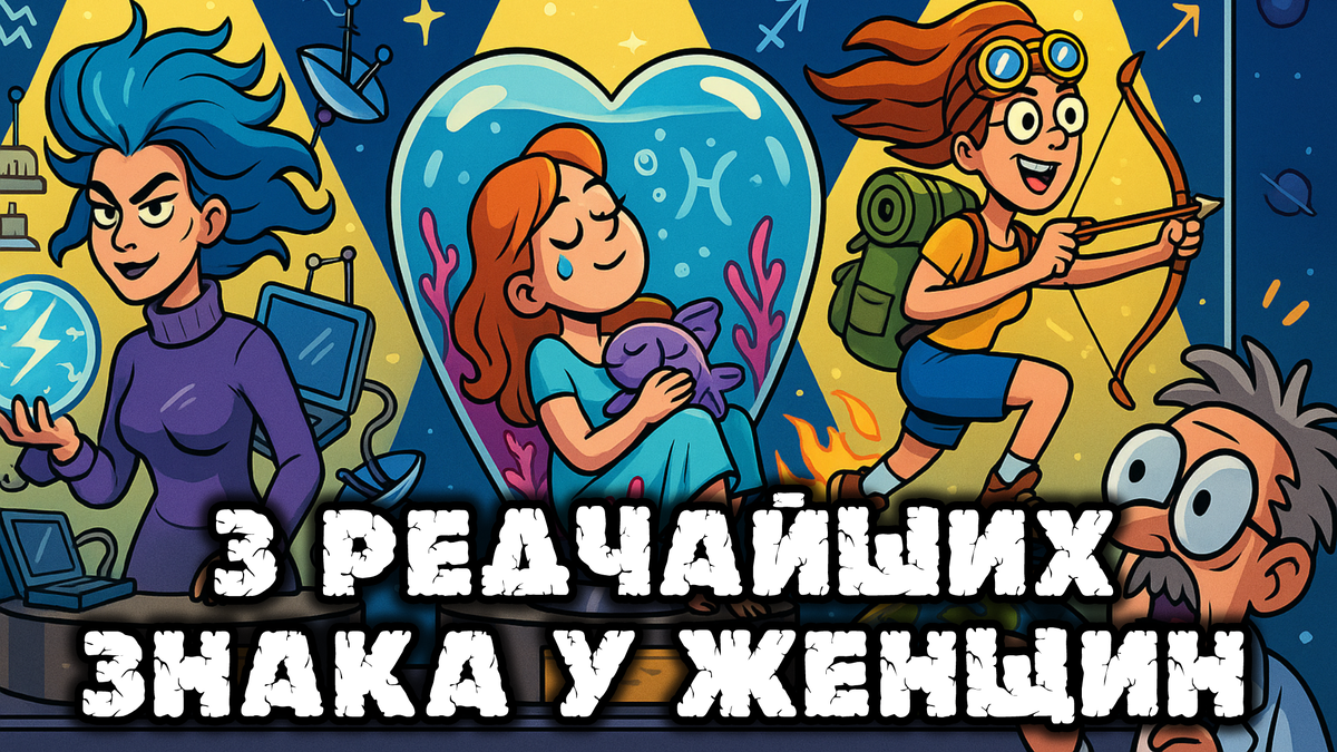 3 Самых Редких Знака Зодиака Среди Женщин