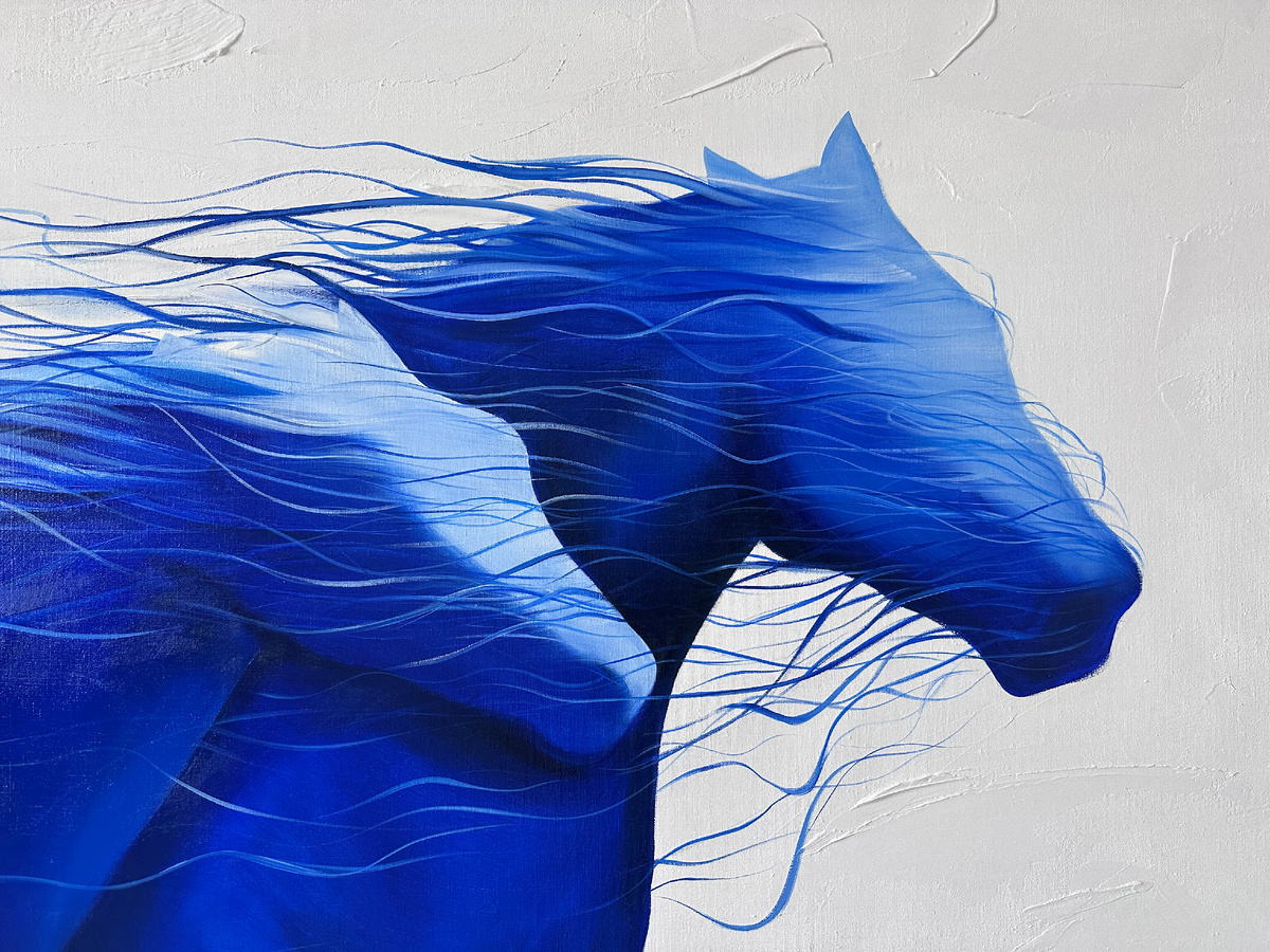 Ирина Сазонова, фрагмент картины "Приключения и амбиции"