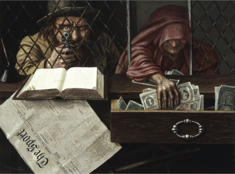  «Не двигаться!». Виктор Дюбрей. 1893