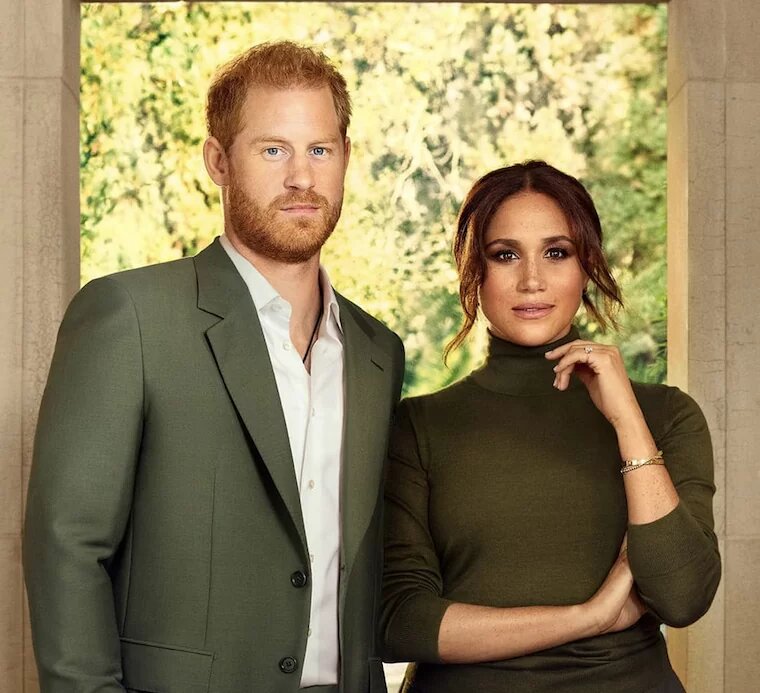 Фото Гарри и Меган для журнала Time