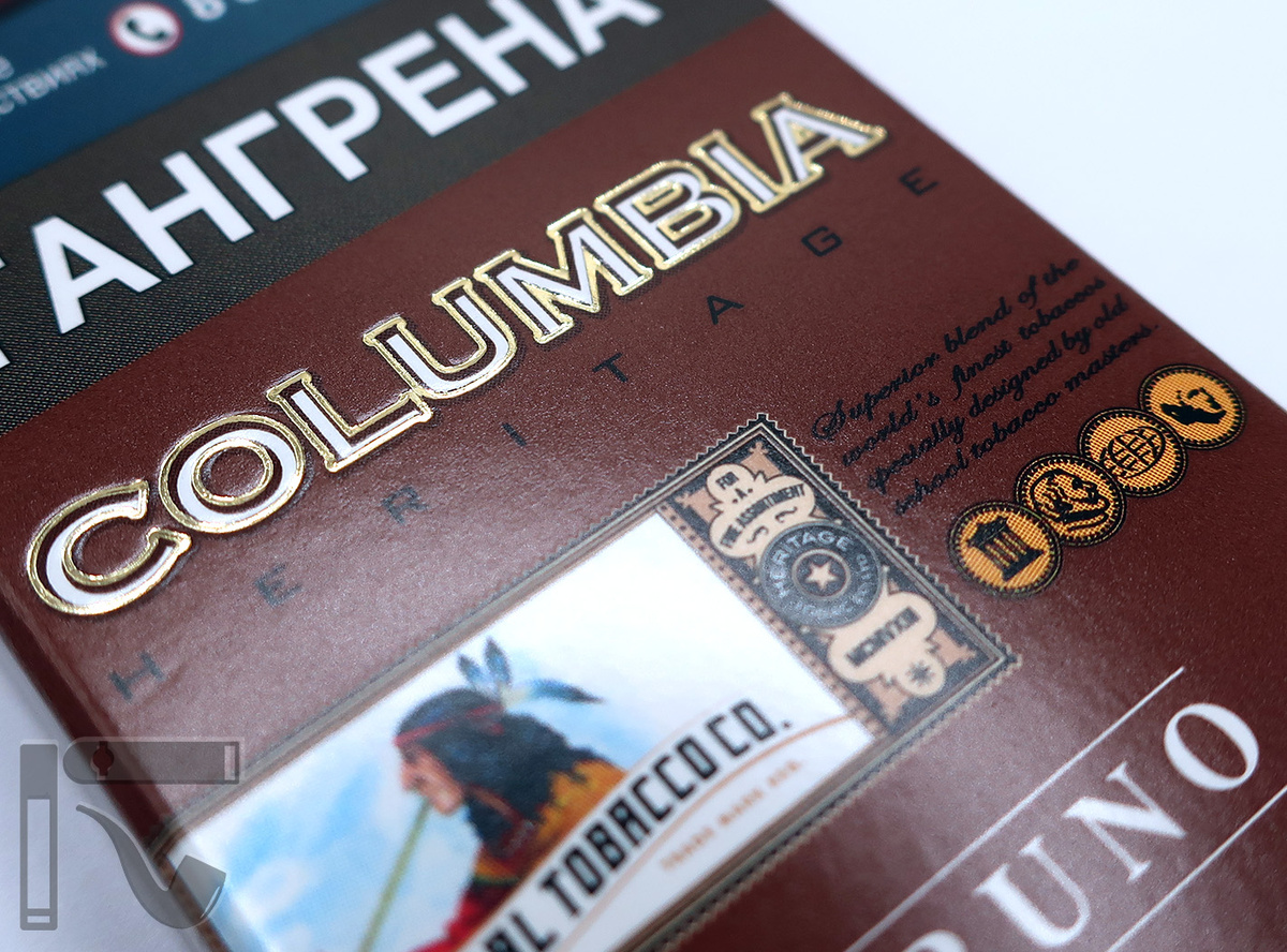 Сигариллы Columbia Heritage Bruno. Фото: © канал "Уголок Курильщика"