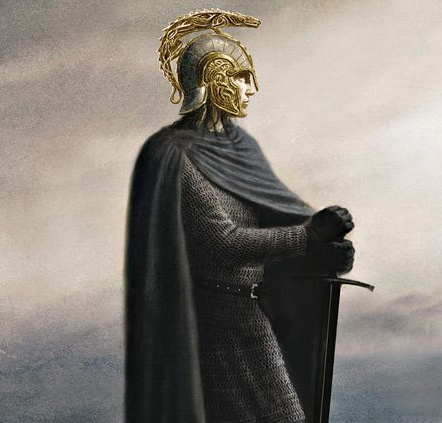 Турин Турамбар. Иллюстрация Алана Ли.