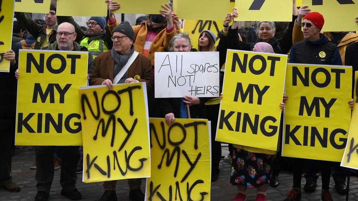 Протесты в Британии