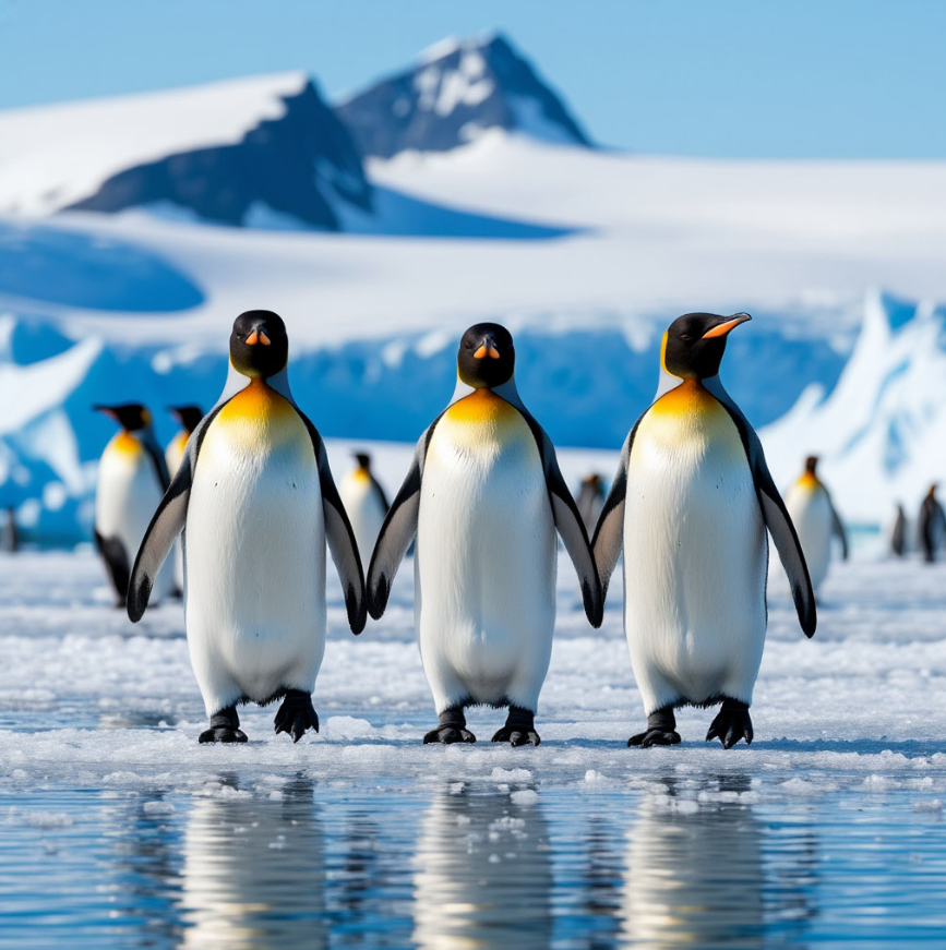 Холодно вашим лапам, друзья?