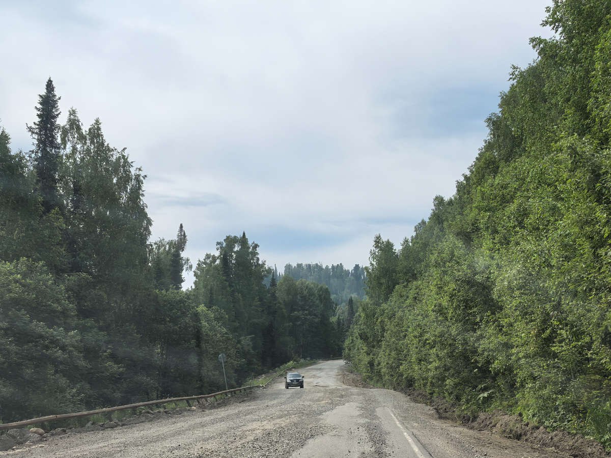 Дорога от Артыбаша до Горно-Алтайска