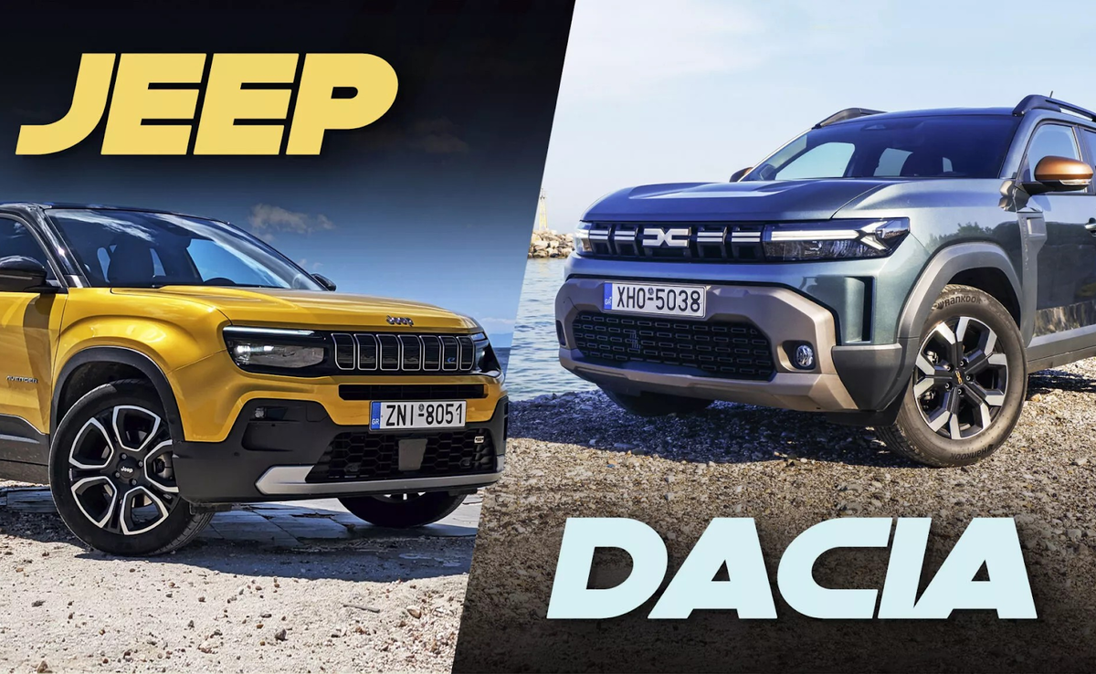 Jeep Avenger против Dacia Duster
