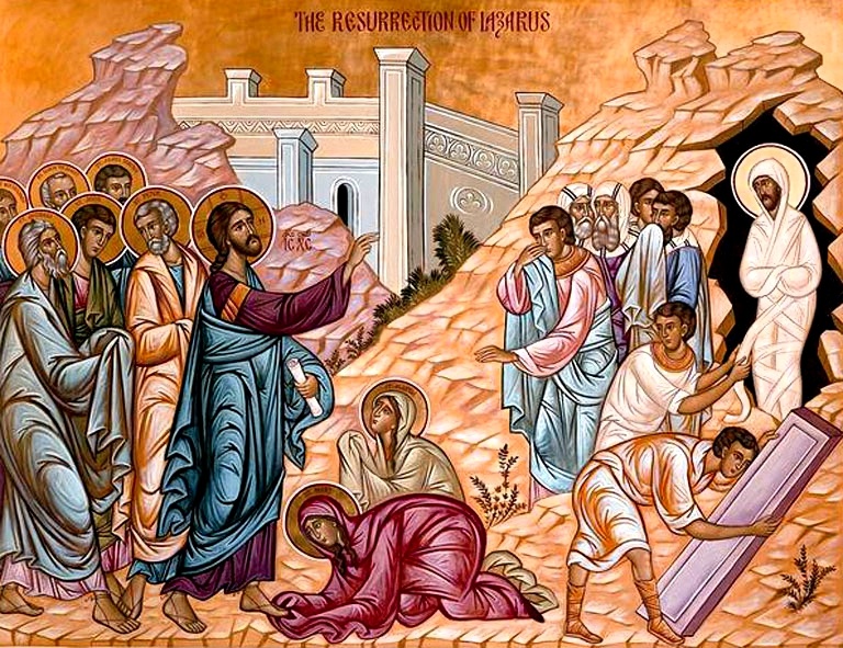 Воскрешение праведного Лазаря