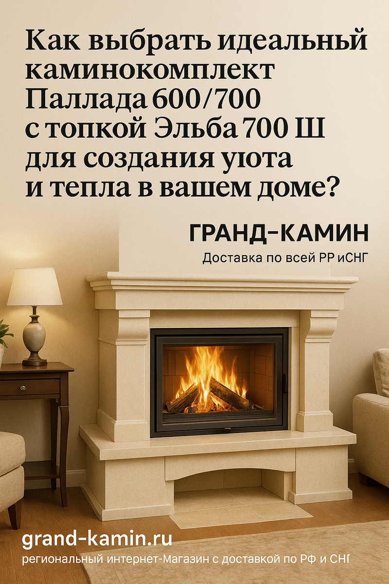    Как выбрать идеальный каминокомплект Паллада 600/700 с топкой Эльба 700 Ш для создания уюта и тепла в вашем доме? Kamin