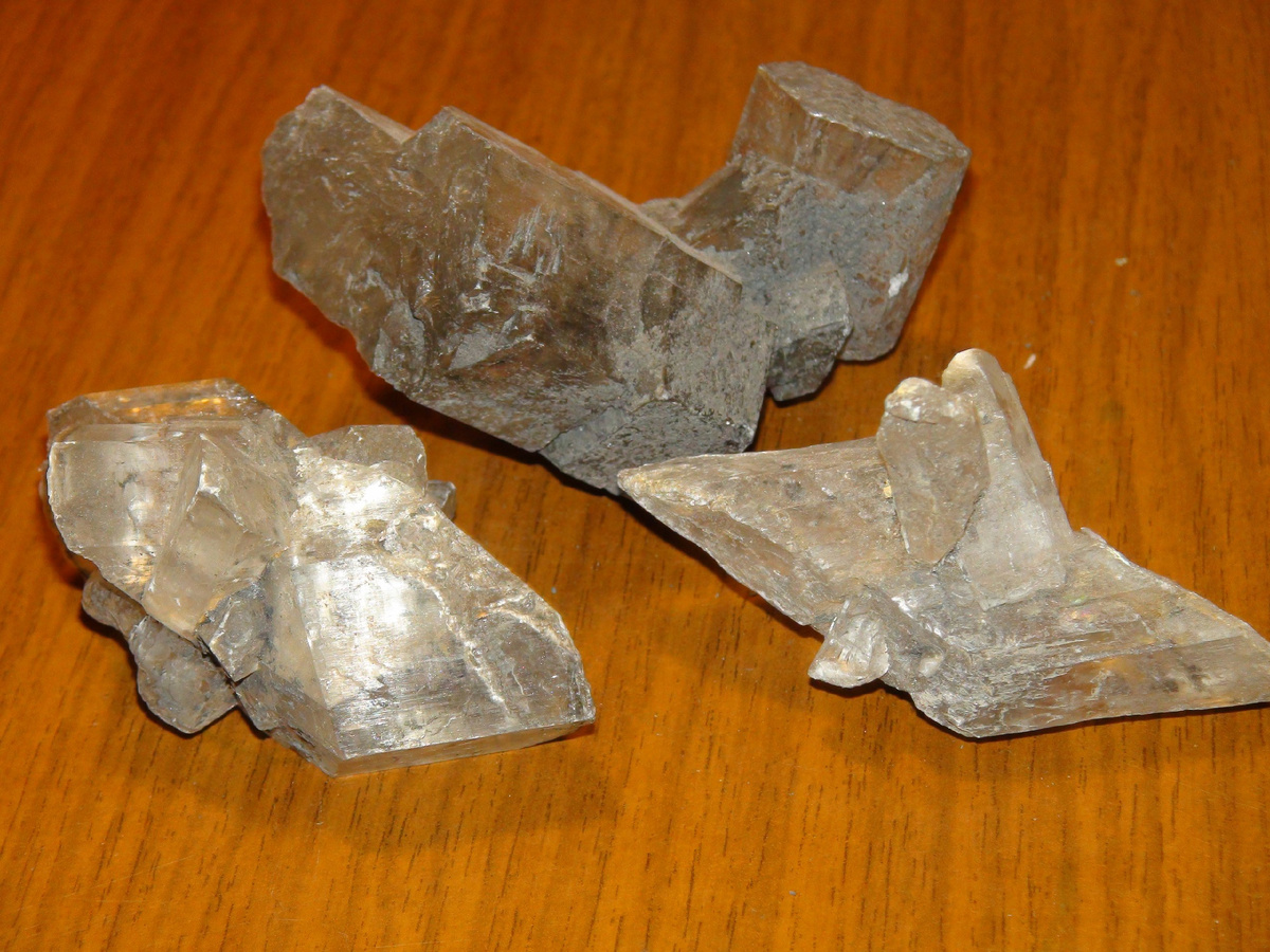 Некоторые образцы из моей коллекции гипсов