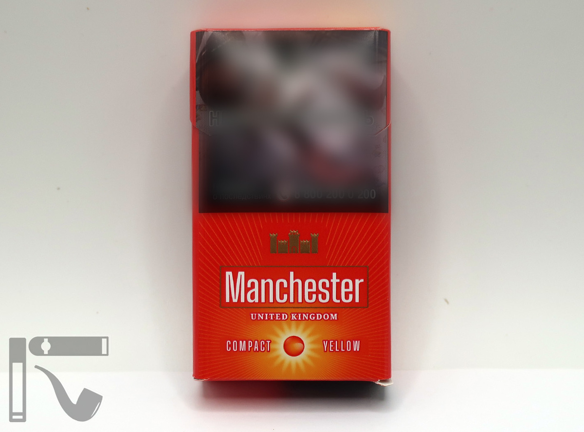 Сигареты Manchester Yellow. Фото: © канал "Уголок Курильщика"